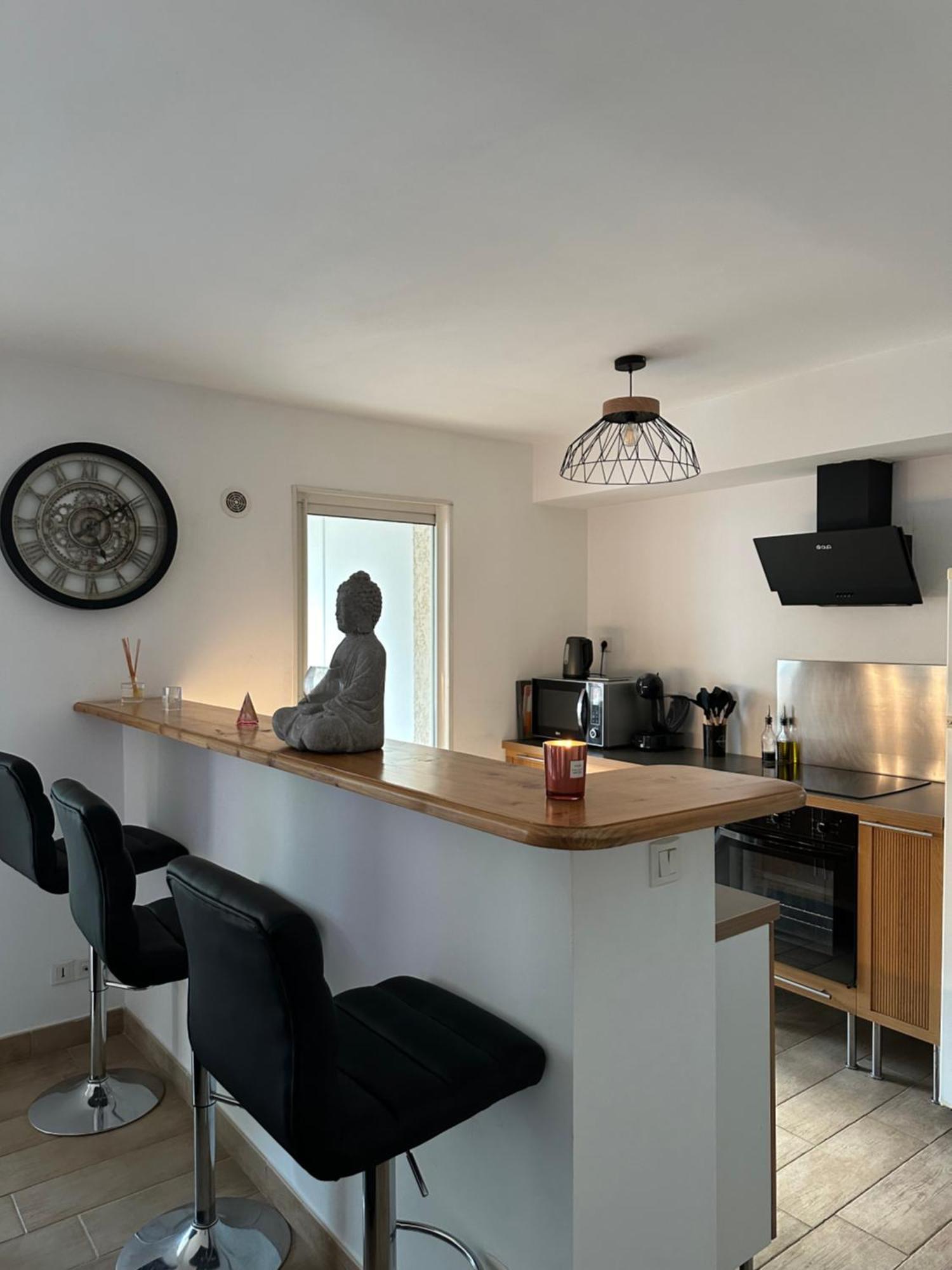 Appartement T2 - Vue Montagne Biguglia  Eksteriør bilde